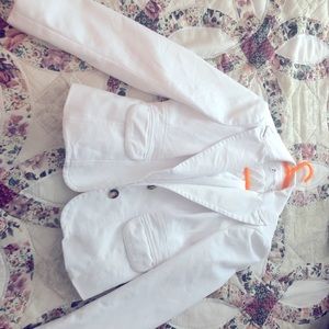 White jacket suit for women